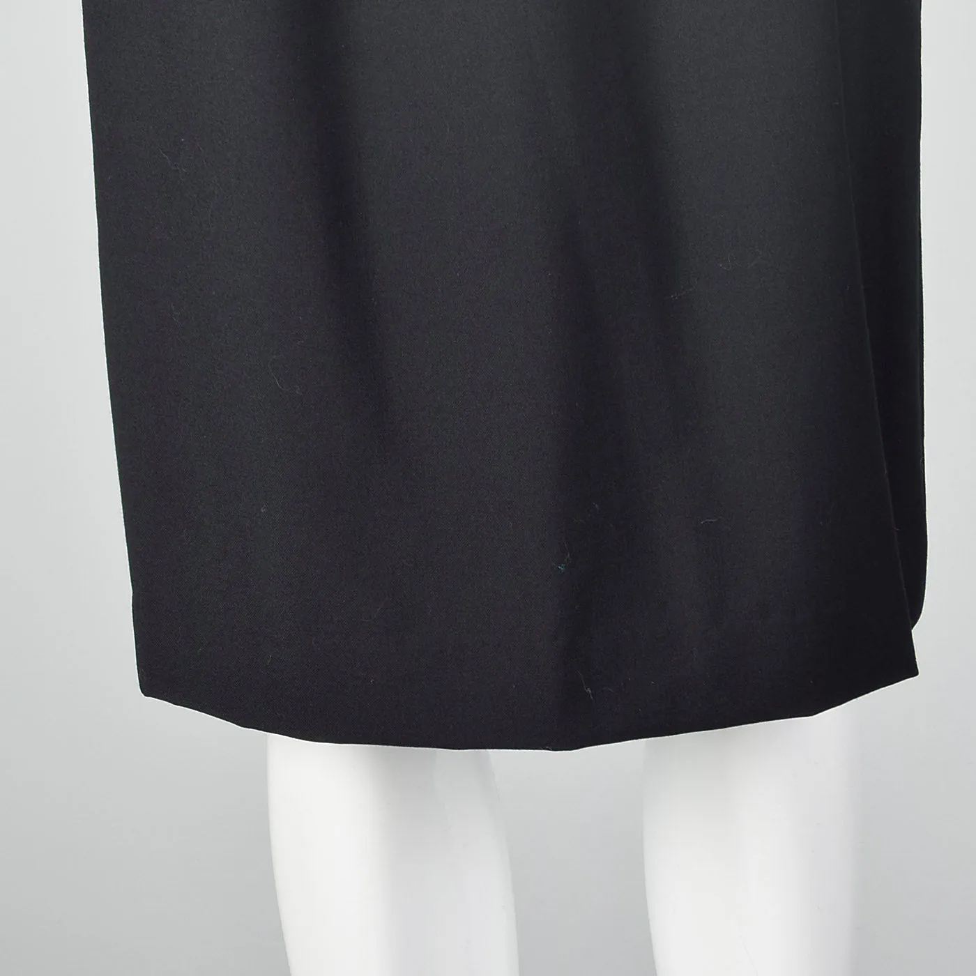 1950s Classic Black Pencil Skirt