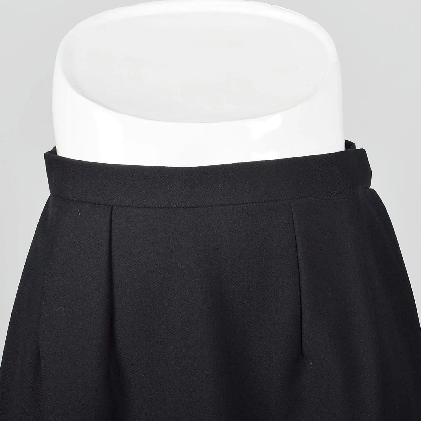 1950s Classic Black Pencil Skirt