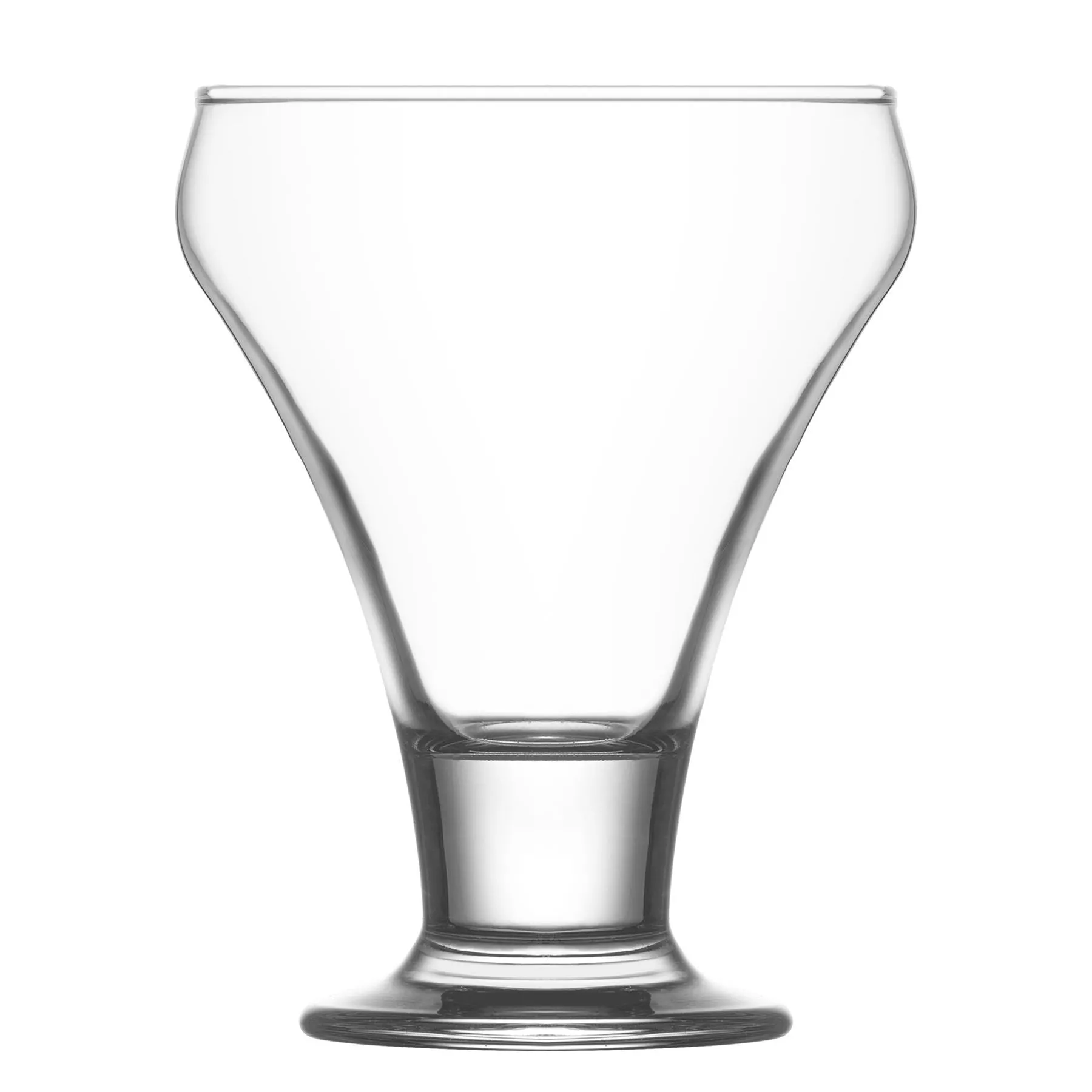 305ml Frosty Glass Ice Cream Bowls - Pack of Six - By LAV