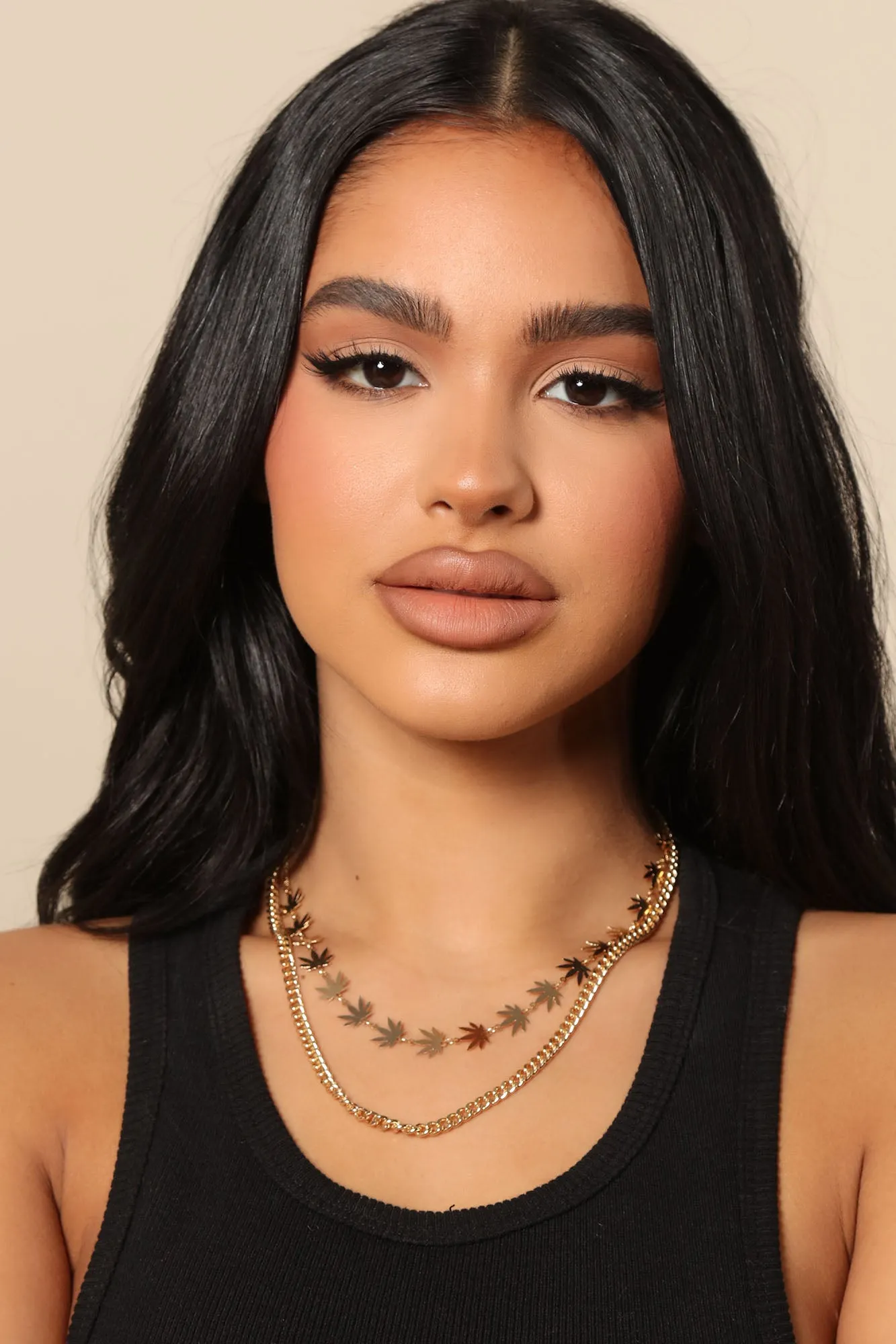 420 Harvest Layered Necklace - Gold