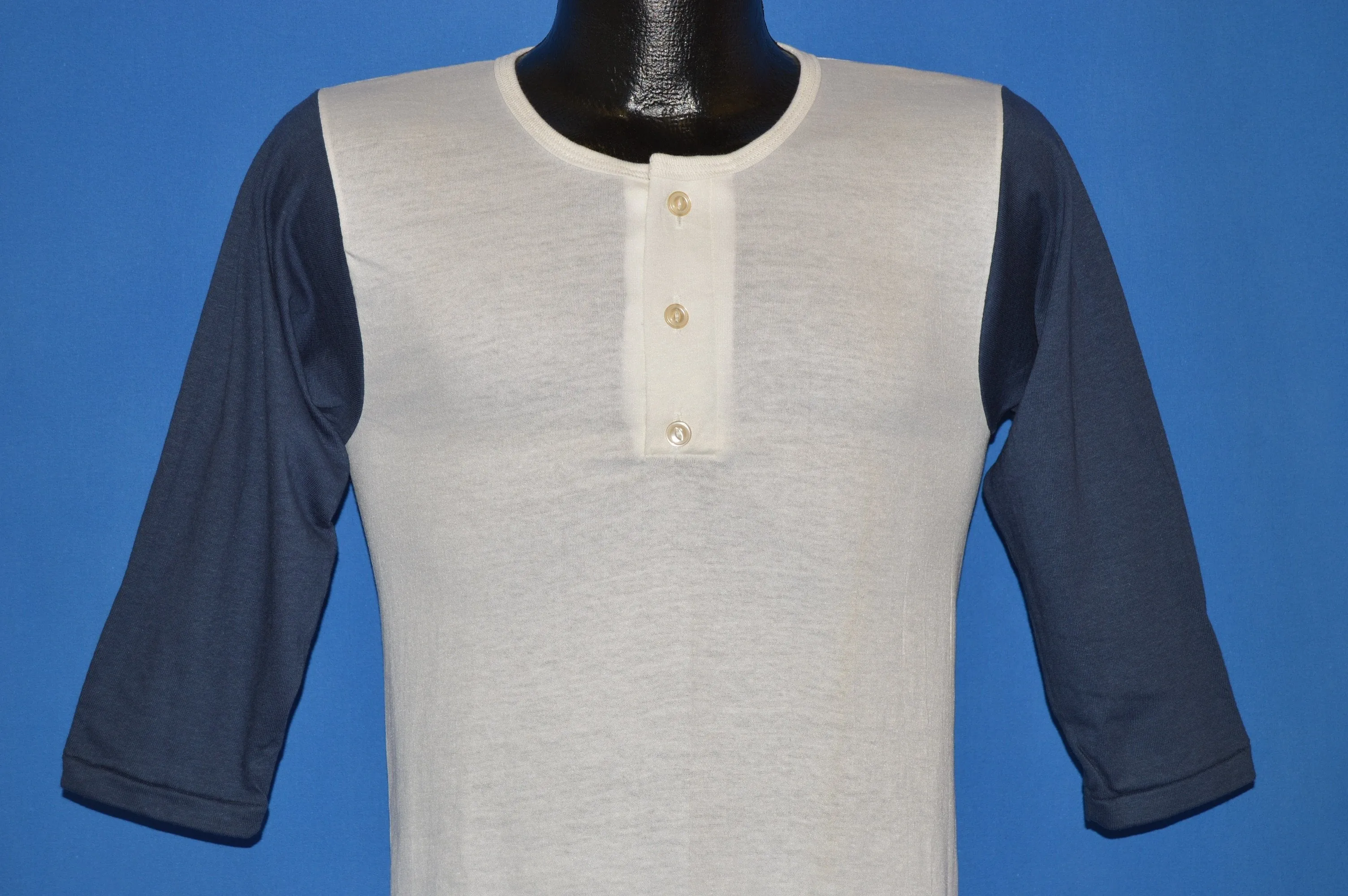 70s Russell Athletic Deadstock Henley t-shirt Small