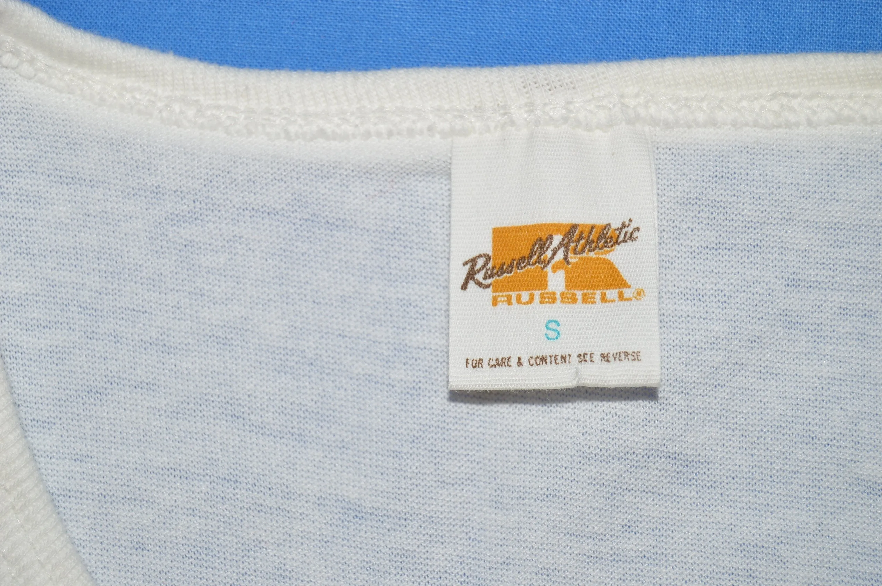 70s Russell Athletic Deadstock Henley t-shirt Small