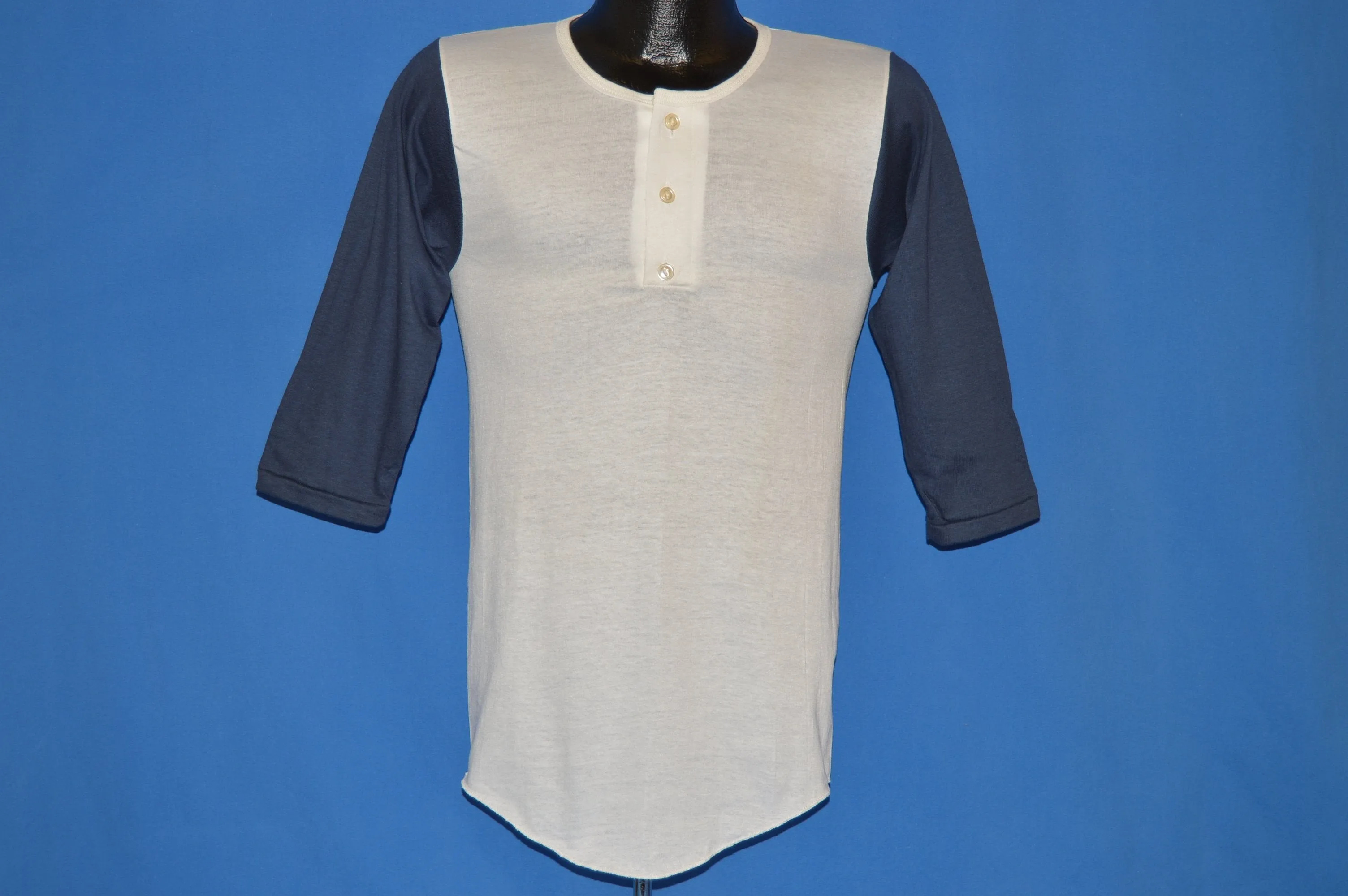 70s Russell Athletic Deadstock Henley t-shirt Small