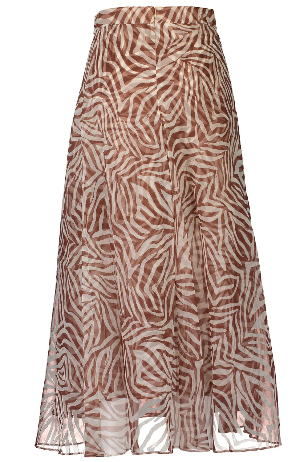 Abstract Layered Skirt