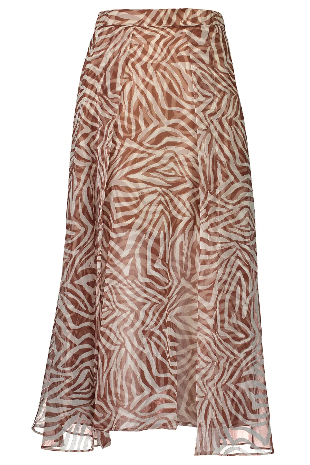 Abstract Layered Skirt