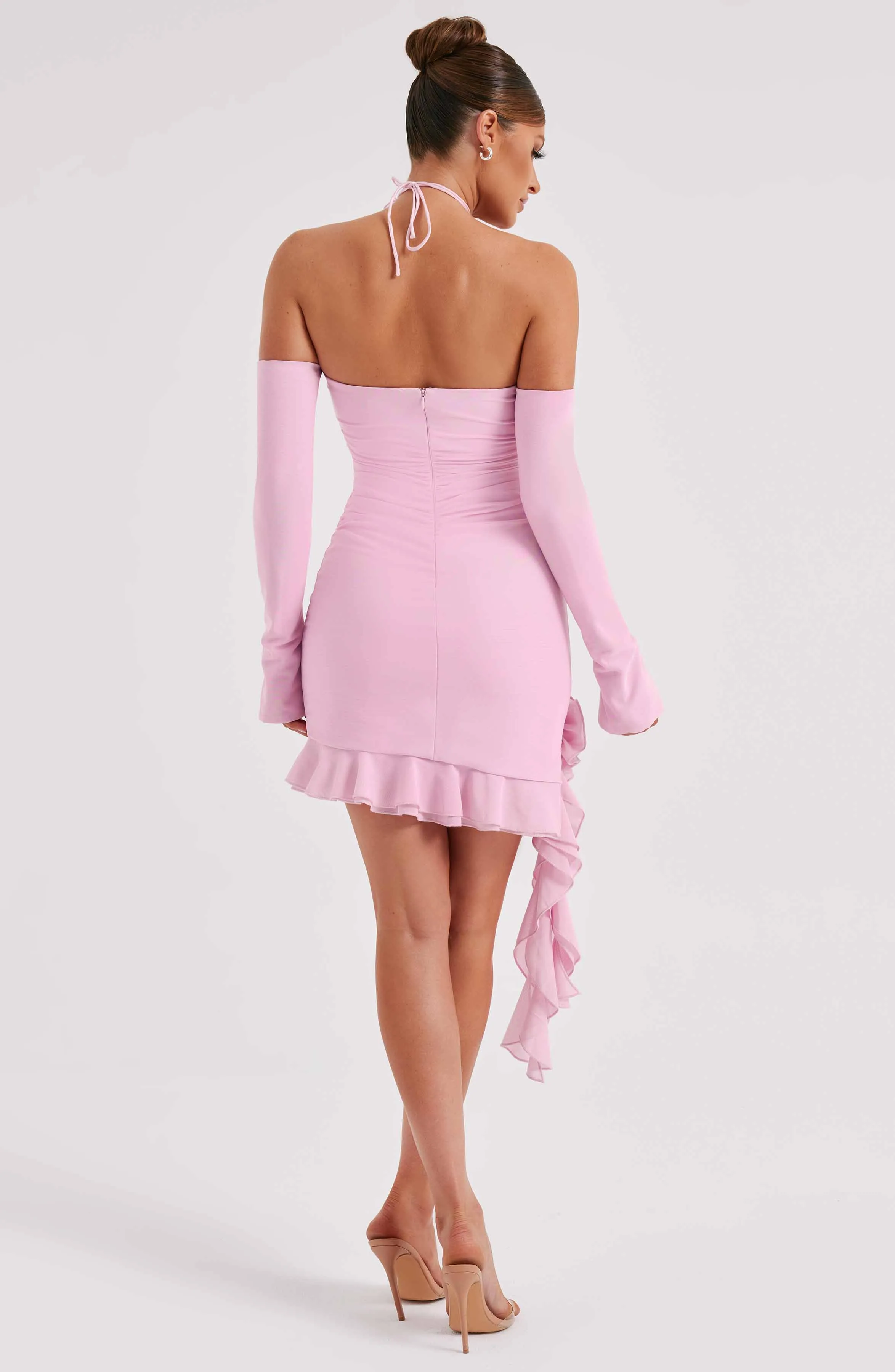 Alix Mini Graceful Dress - Pink