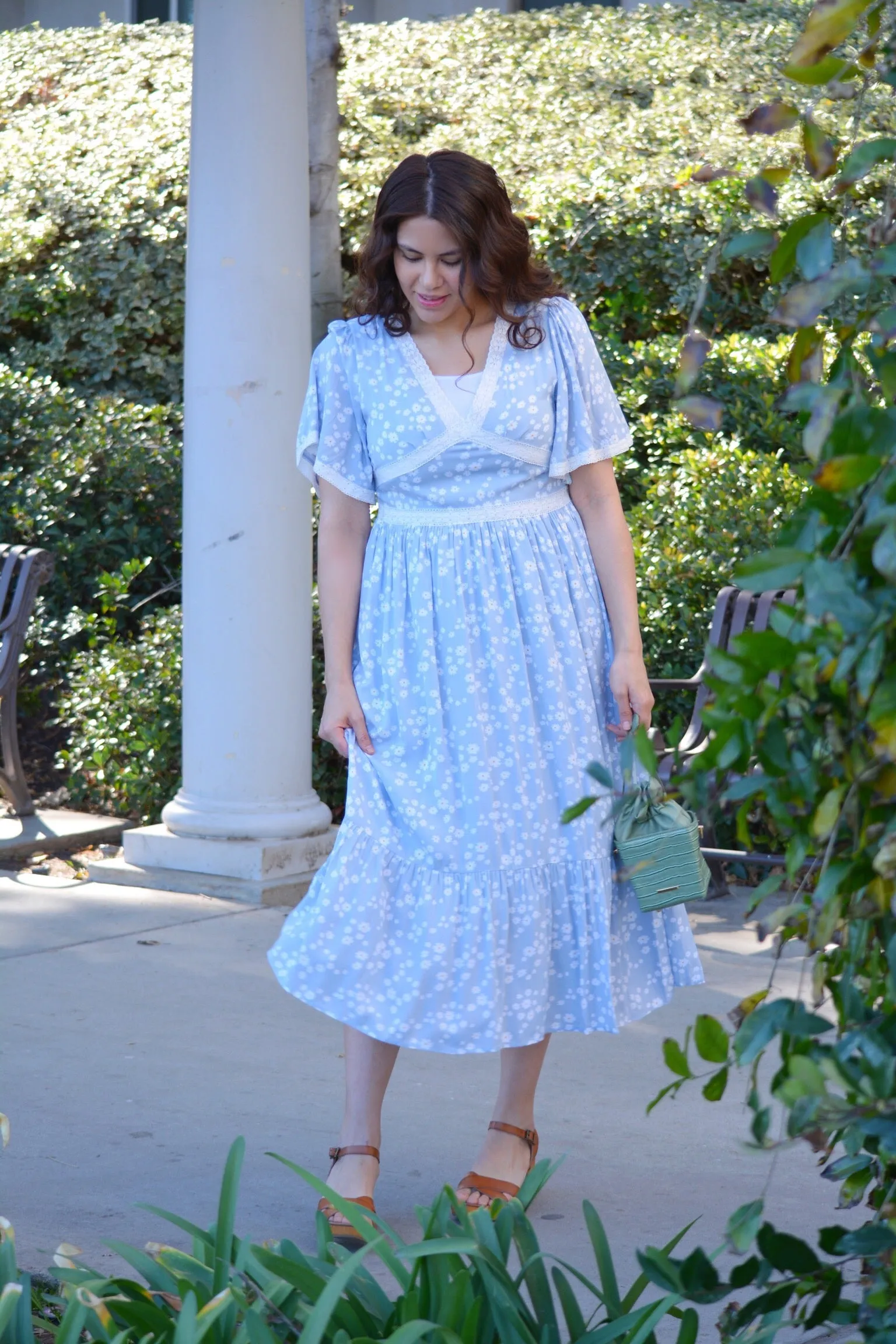 Allison Daisy Crochet Dress