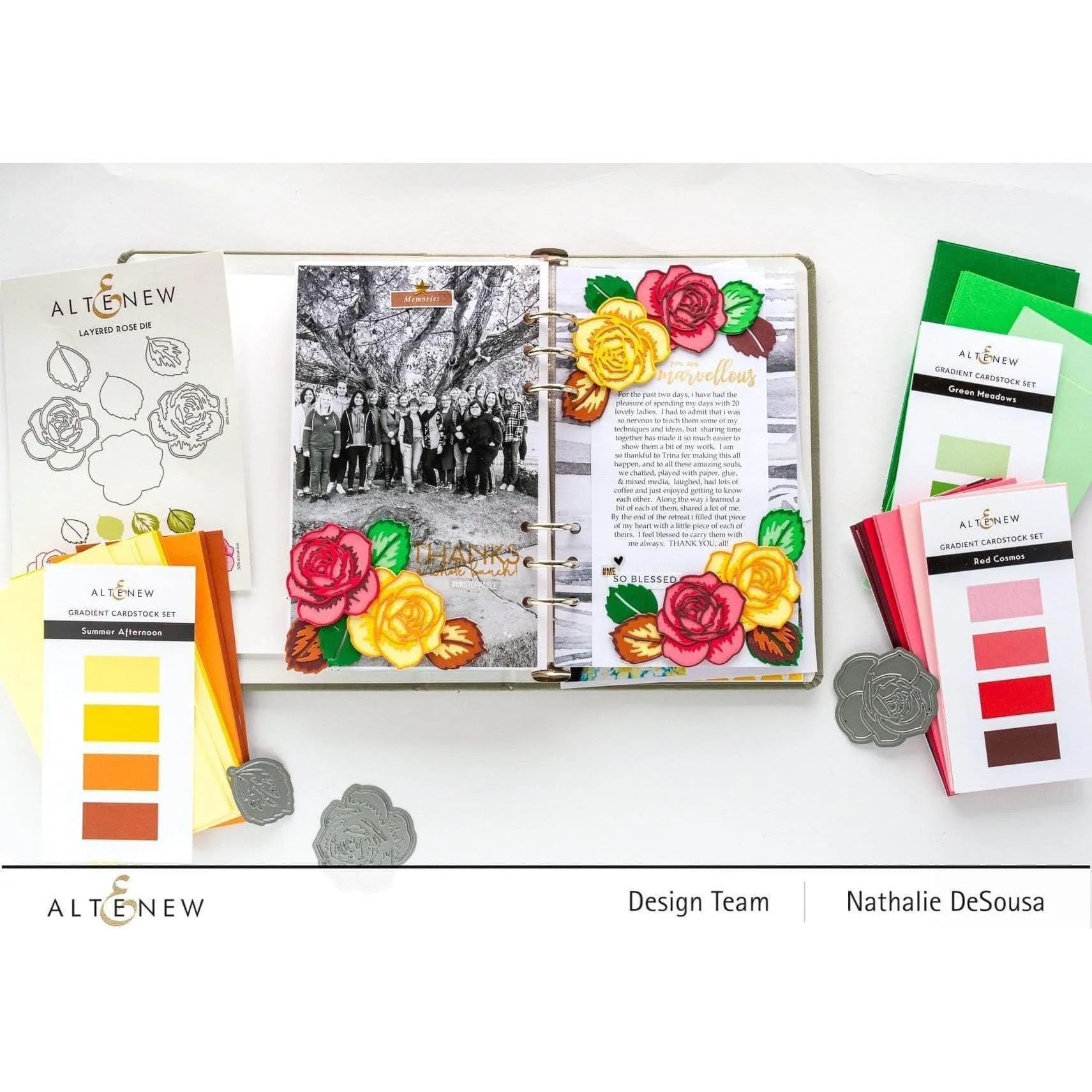 Altenew - Gradient Cardstock Set - Summer Afternoon