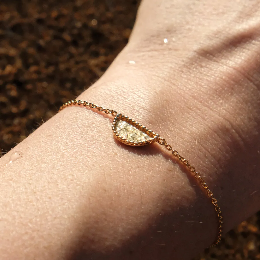 Amulet Bracelet, 9kt Yellow Gold