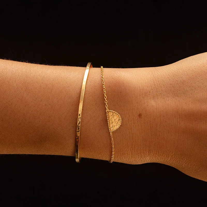 Amulet Bracelet, 9kt Yellow Gold