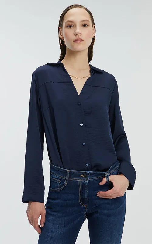 Andam - Shirt - Navy