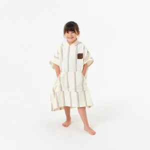 Baja Stripe Kids Poncho