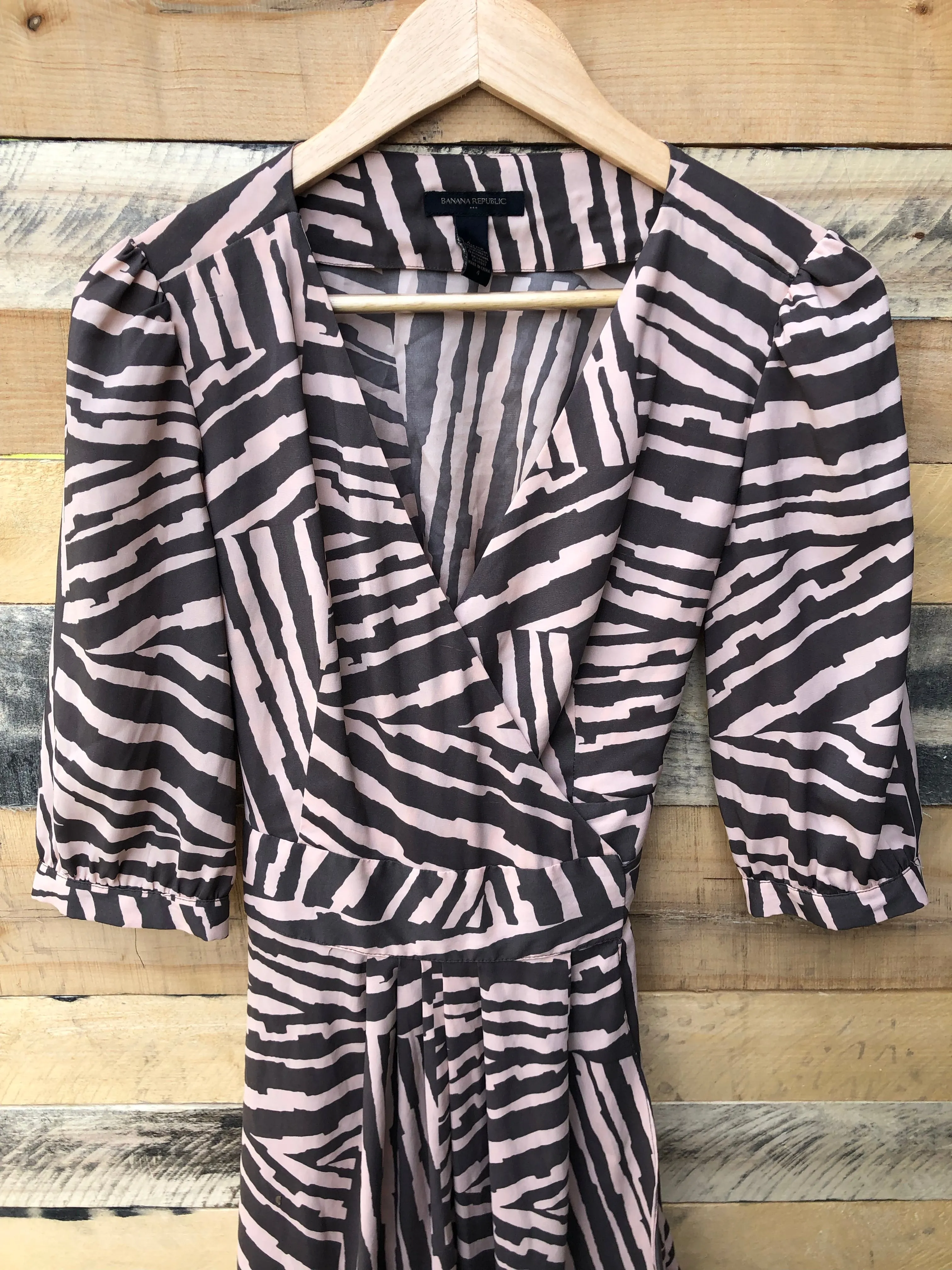 Banana Republic Wrap Dress - 4