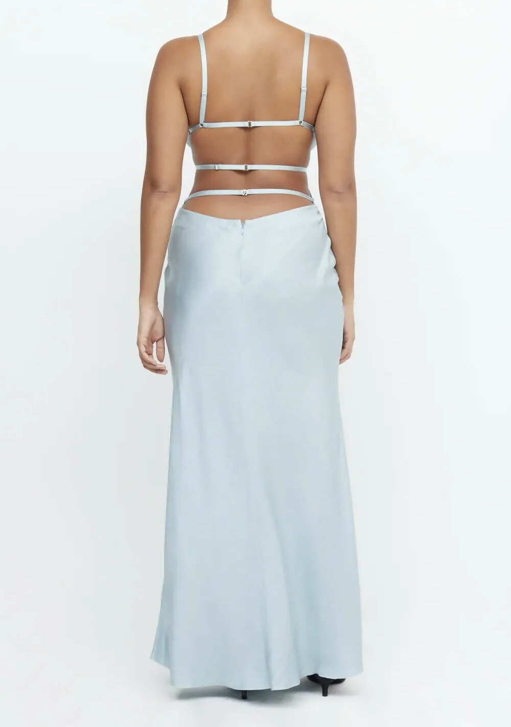 Bec & Bridge Diamond Days Strap Maxi Dress in Cloud Blue