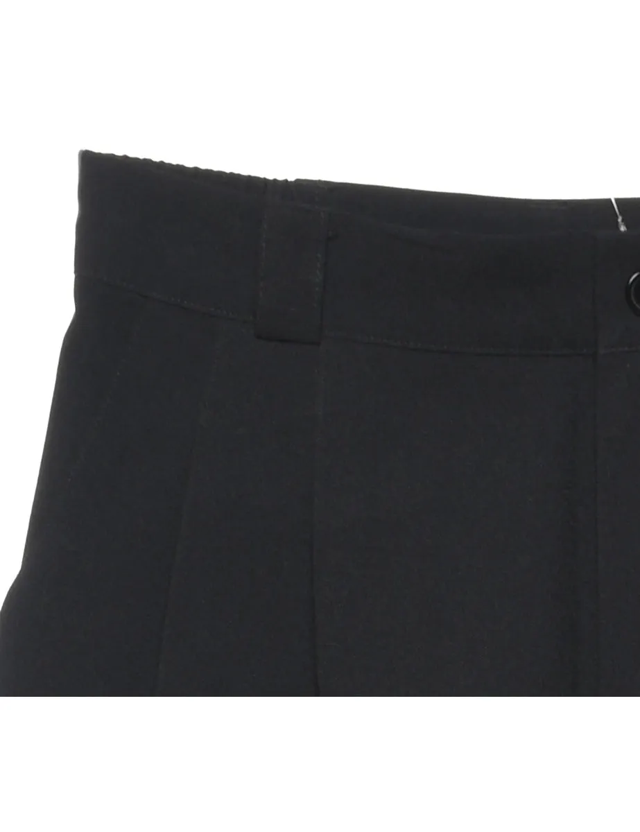 Black Casual Trousers - W26 L28