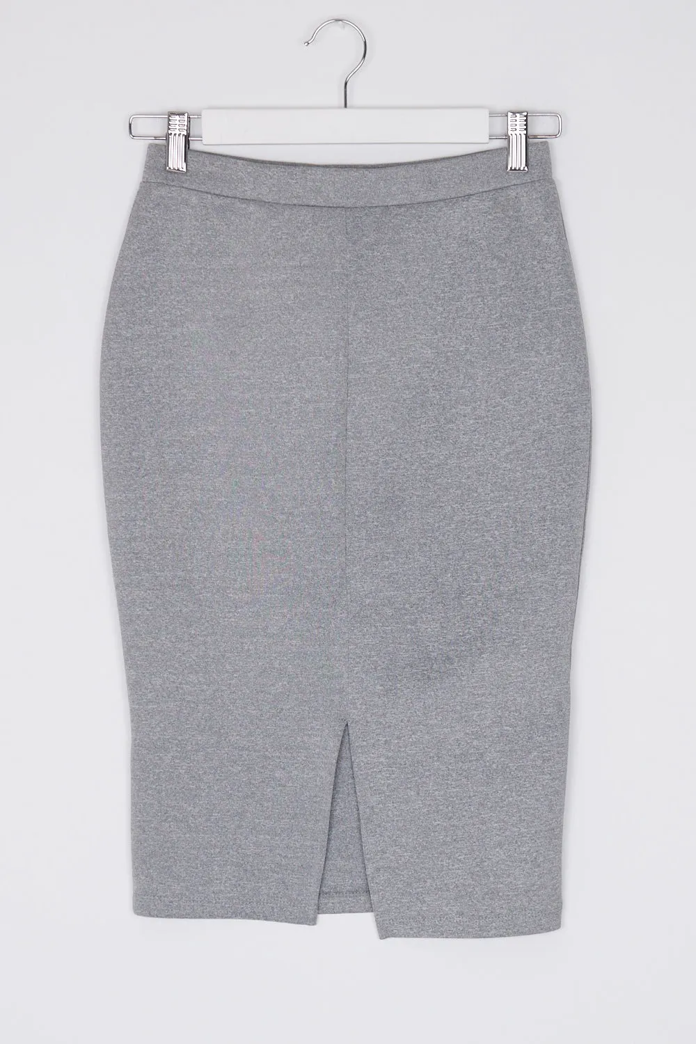 Bluejuice Grey Bodycon Skirt 8