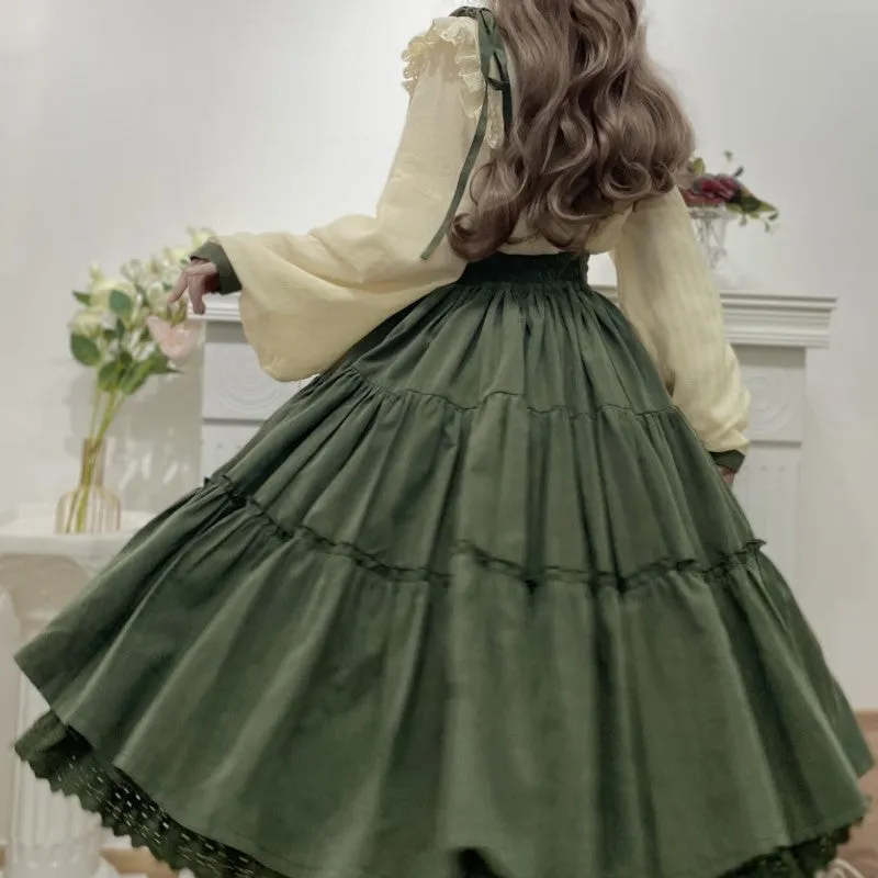 (Buyforme)Meow Jun~Sunflower Appointment~Chinese Style Skirt and Blouse