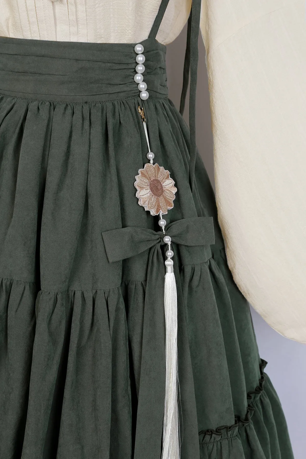 (Buyforme)Meow Jun~Sunflower Appointment~Chinese Style Skirt and Blouse