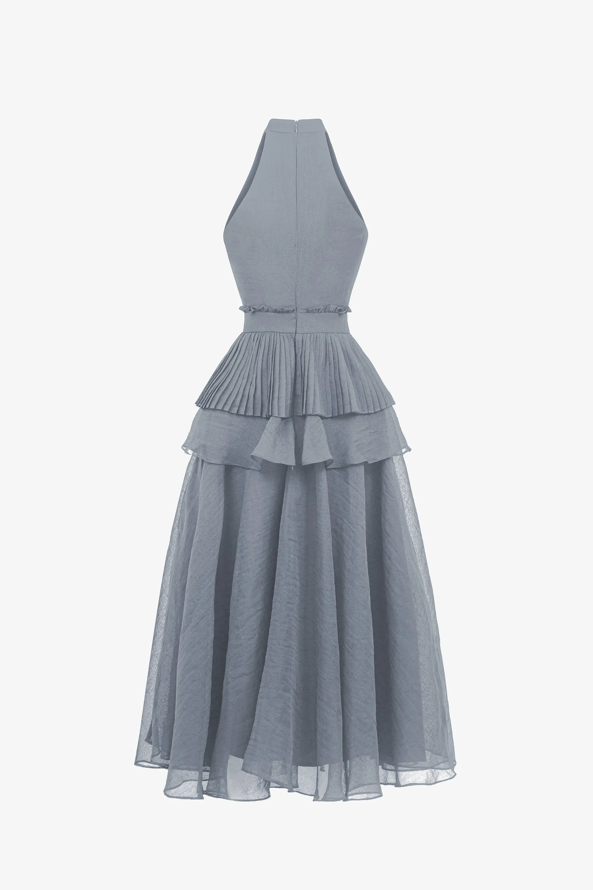 Chiko Ruffle Midi Dress
