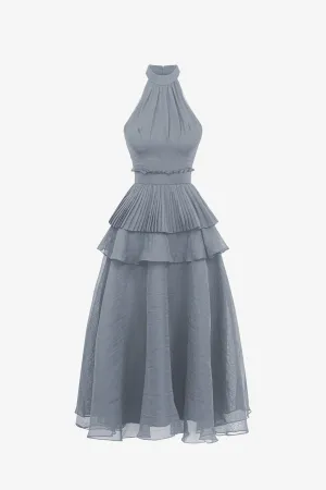 Chiko Ruffle Midi Dress