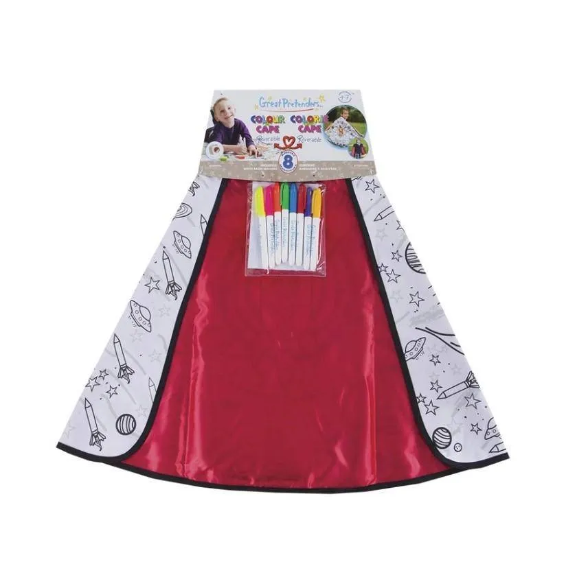 Color a Cape Rocket Man Activity