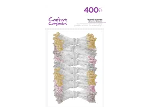 Crafter's Companion Flower Forming Foam Stamens - Metallics (400PC)