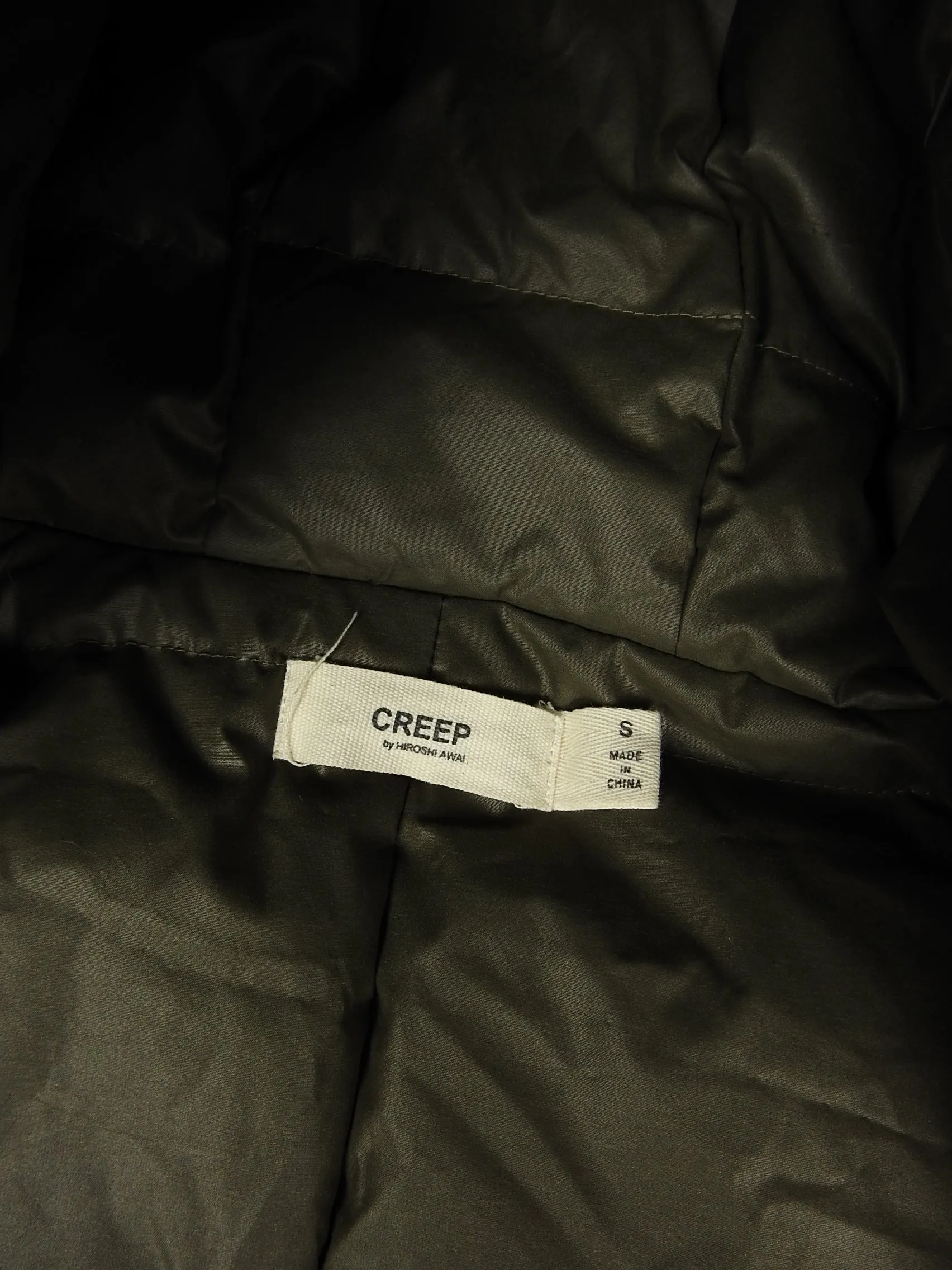 Creep Down Coat Size Small