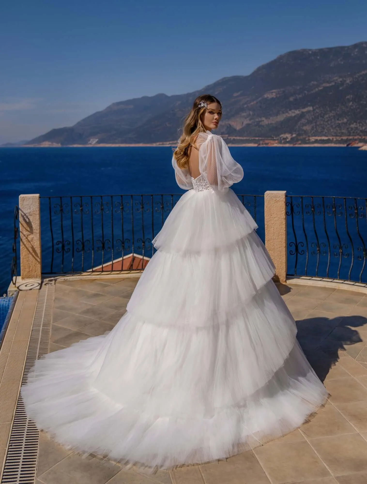Daphne - Aline Layered Wedding Dress