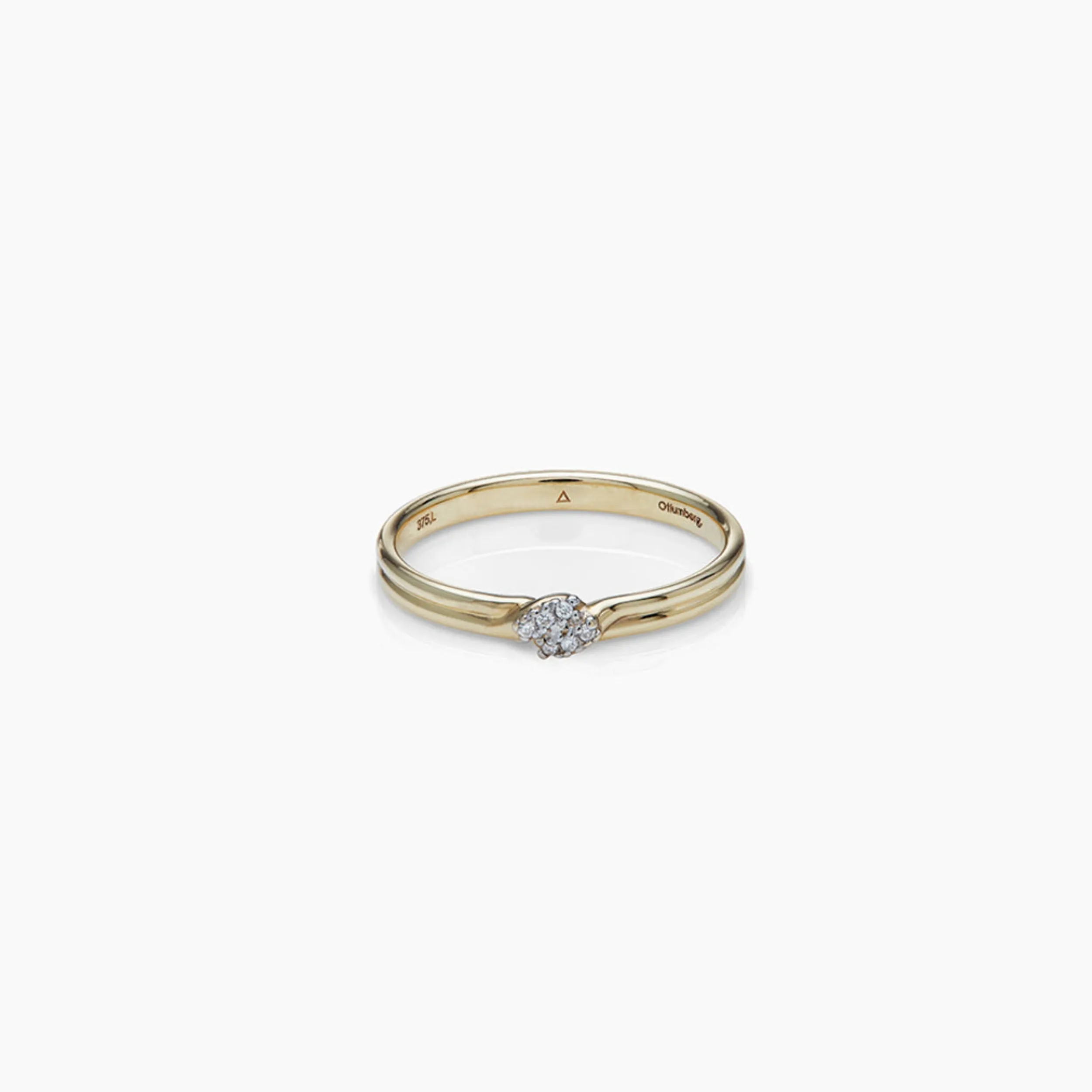 Diamond Touch Thread Ring