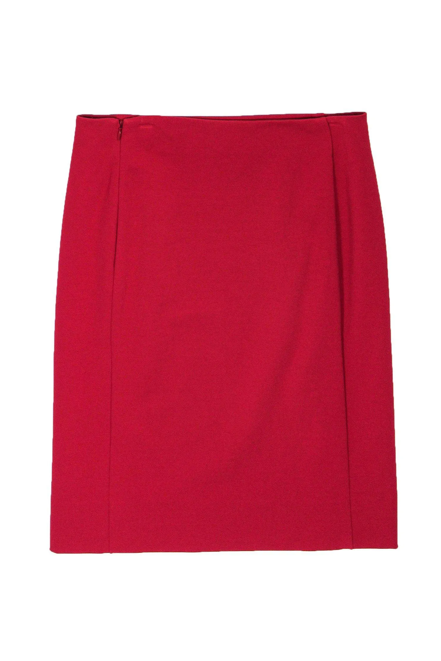 Diane von Furstenberg - Red Pencil Skirt Sz 10