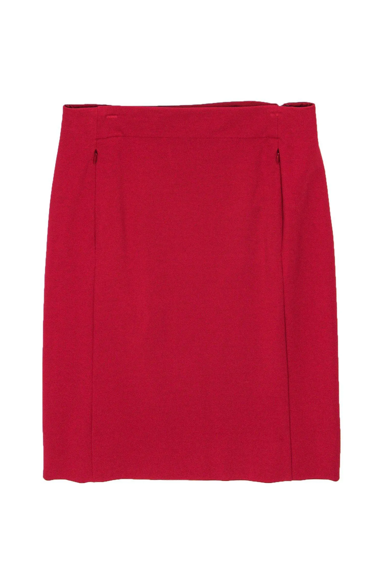 Diane von Furstenberg - Red Pencil Skirt Sz 10