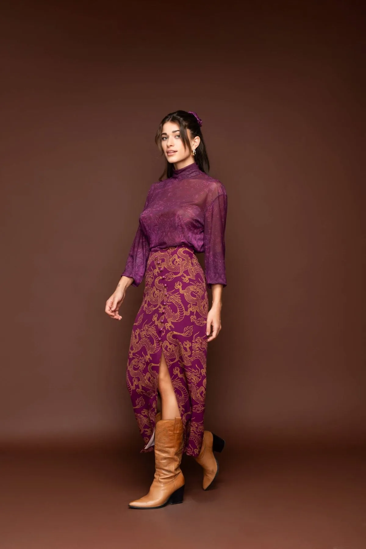 Dragini maxi skirt
