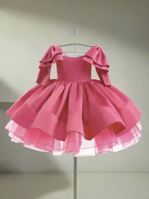 Elegant Tutu Princess Ruffle Dress