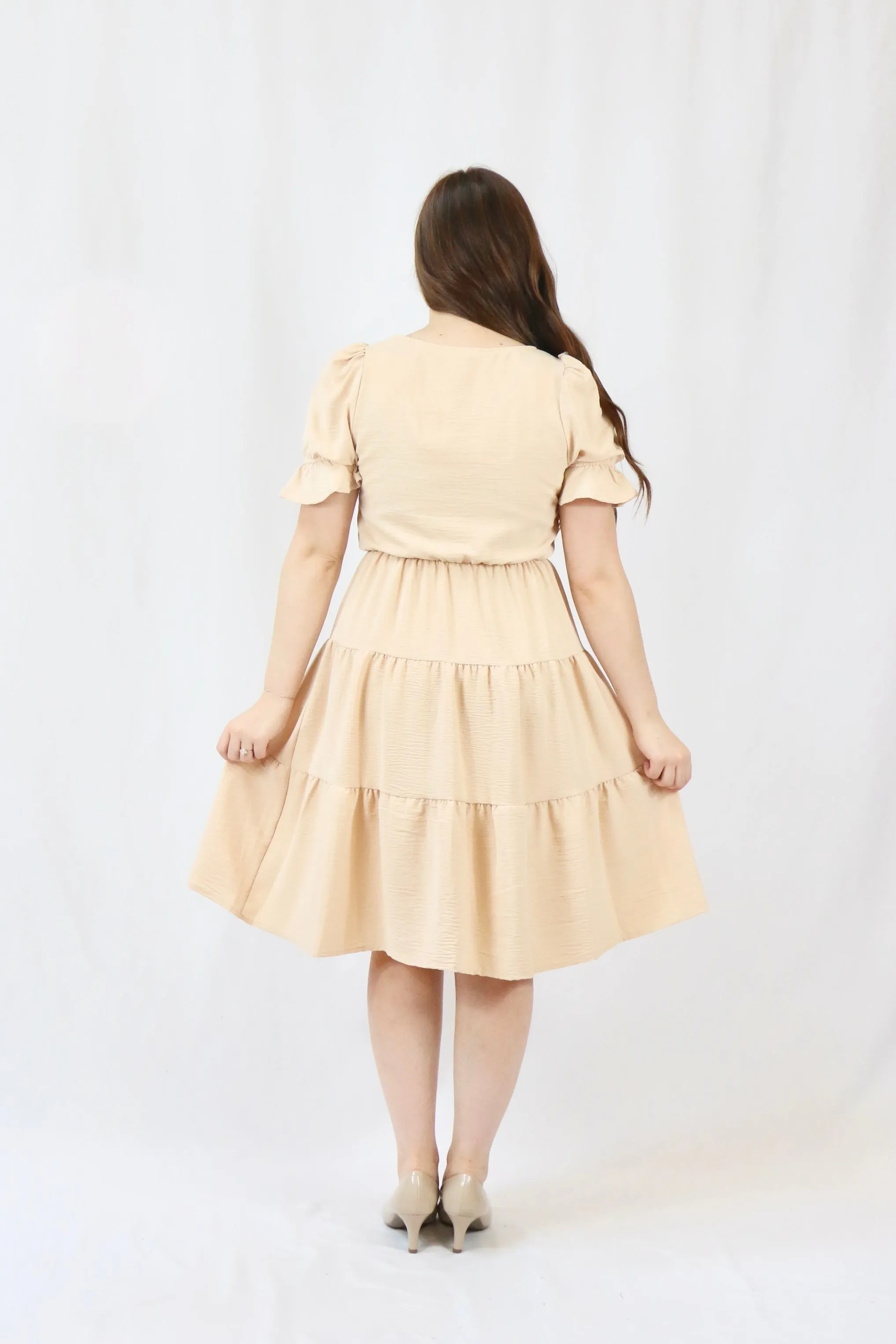 Elle Dress - Tan