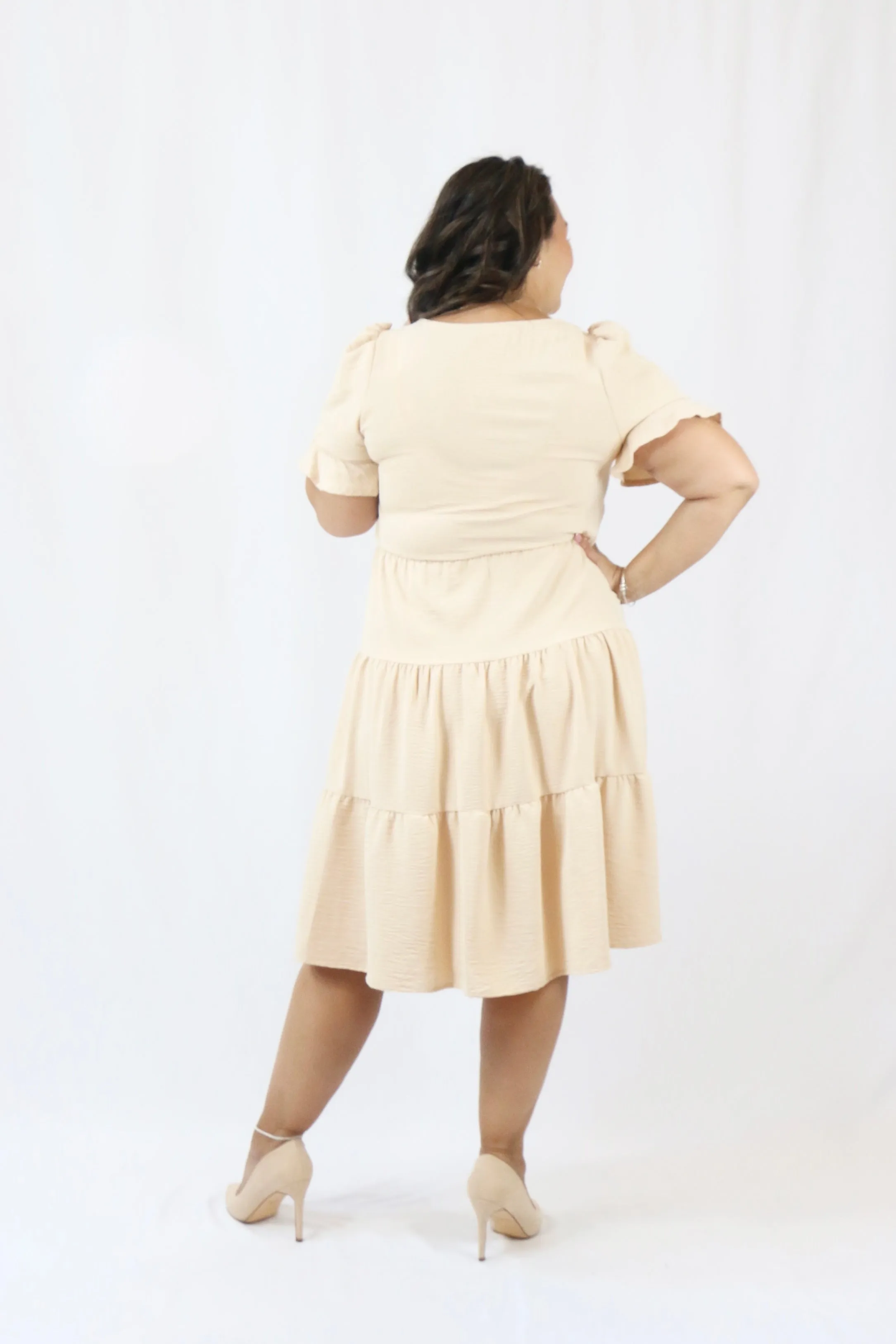 Elle Dress - Tan
