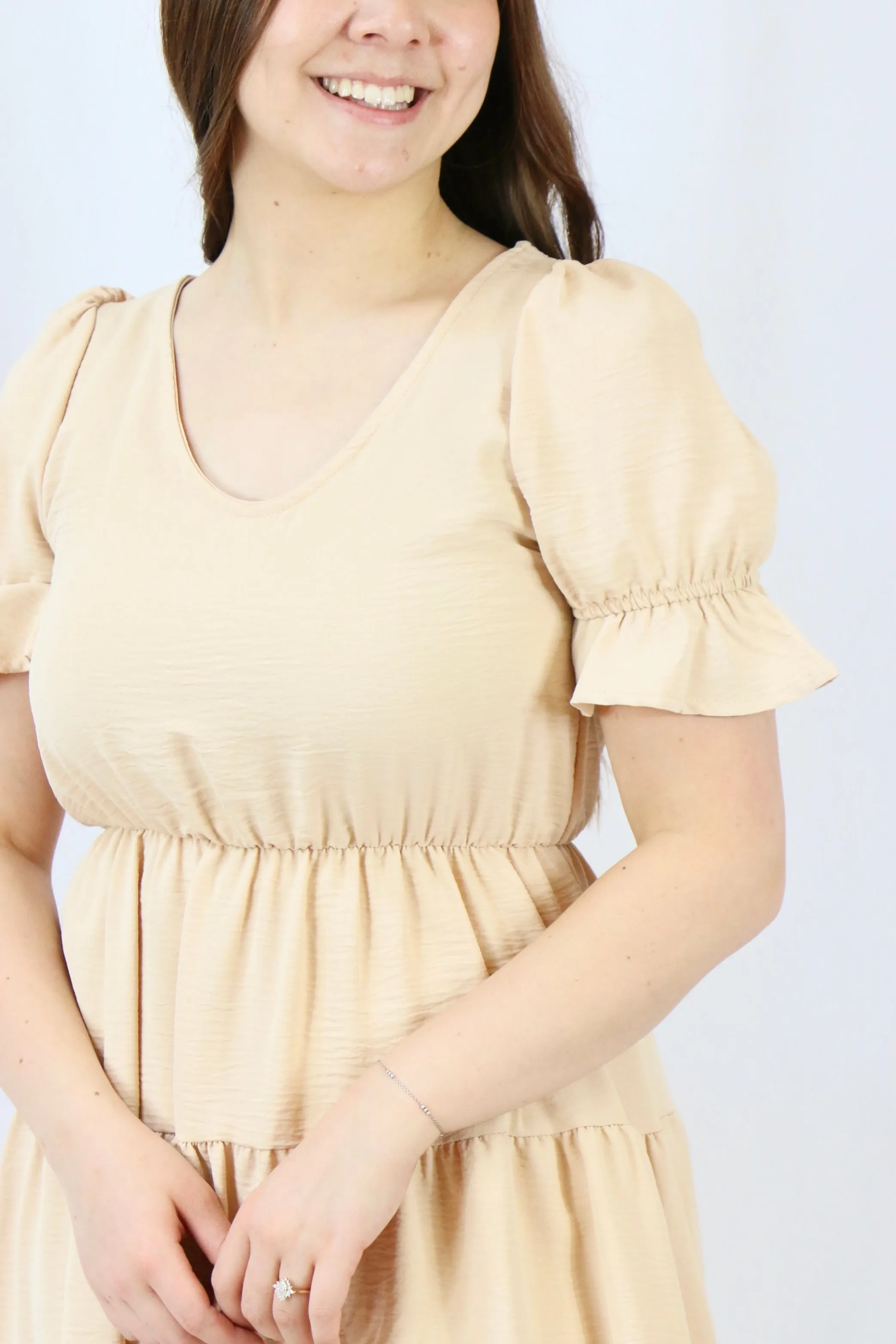 Elle Dress - Tan