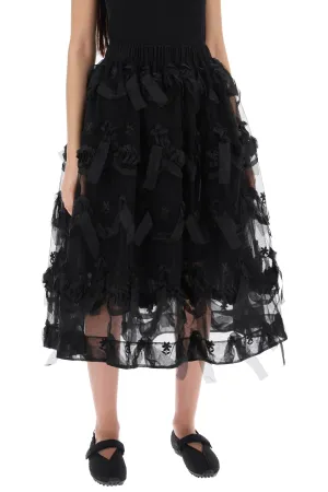 embroidered tutu skirt