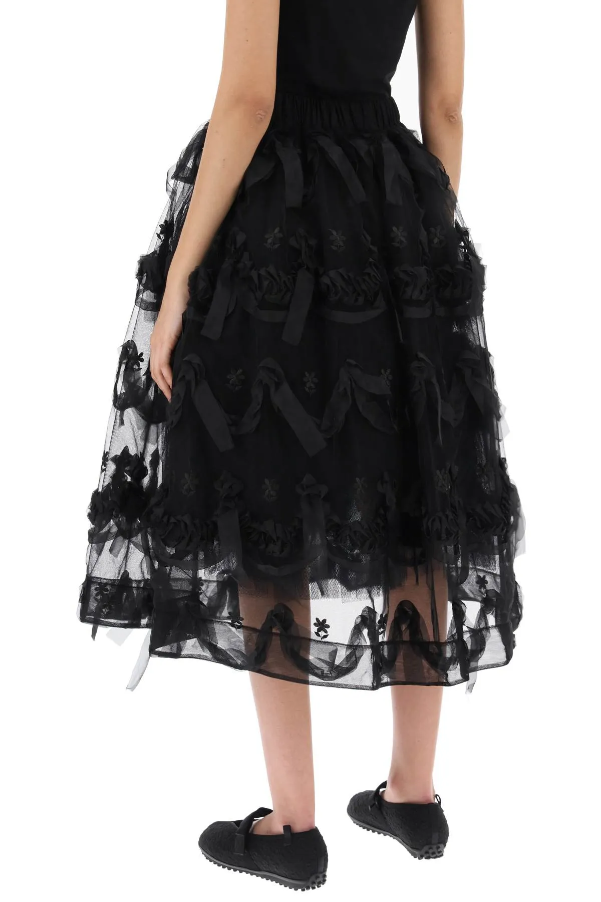 embroidered tutu skirt
