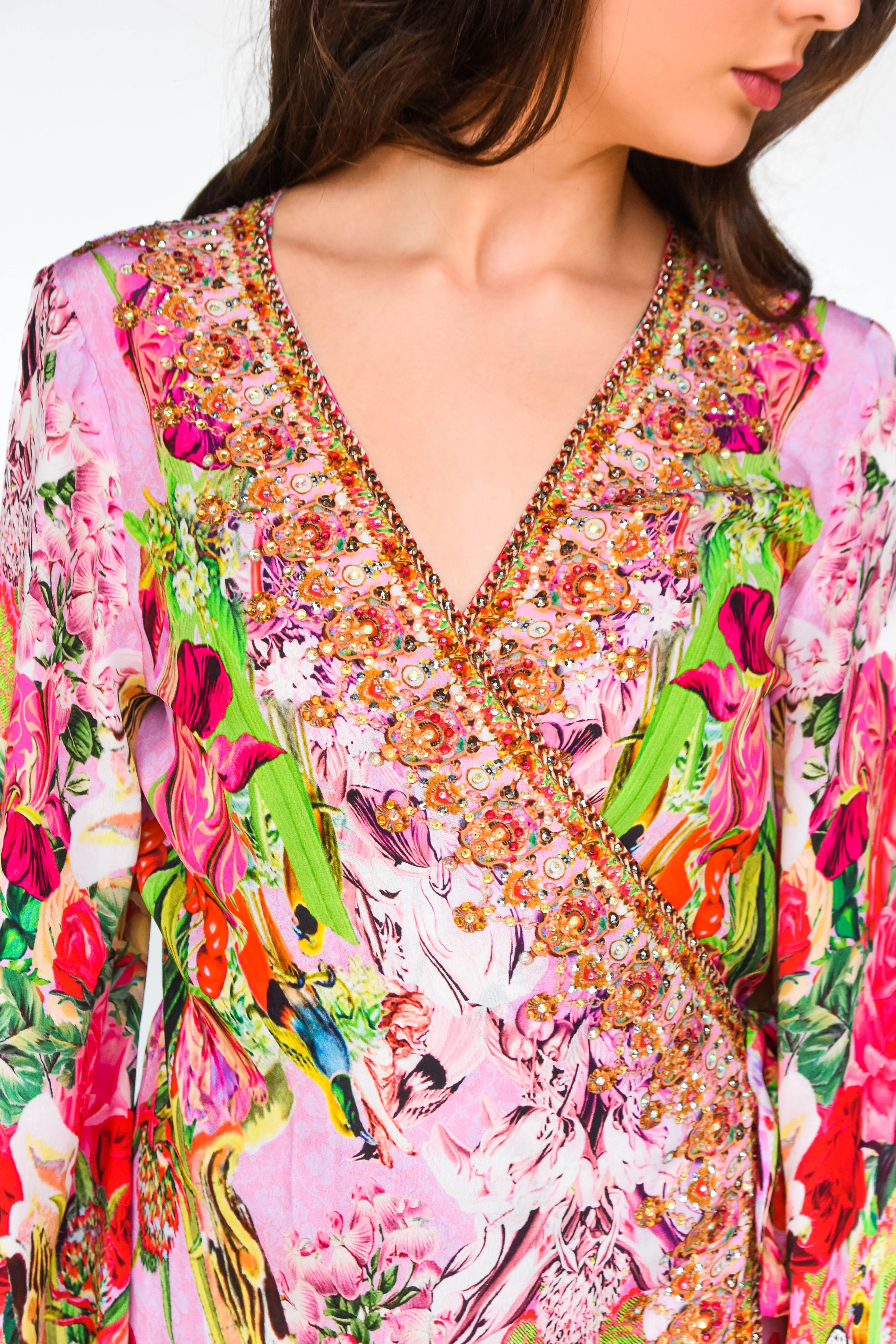 Every Blossom Wrap Dress