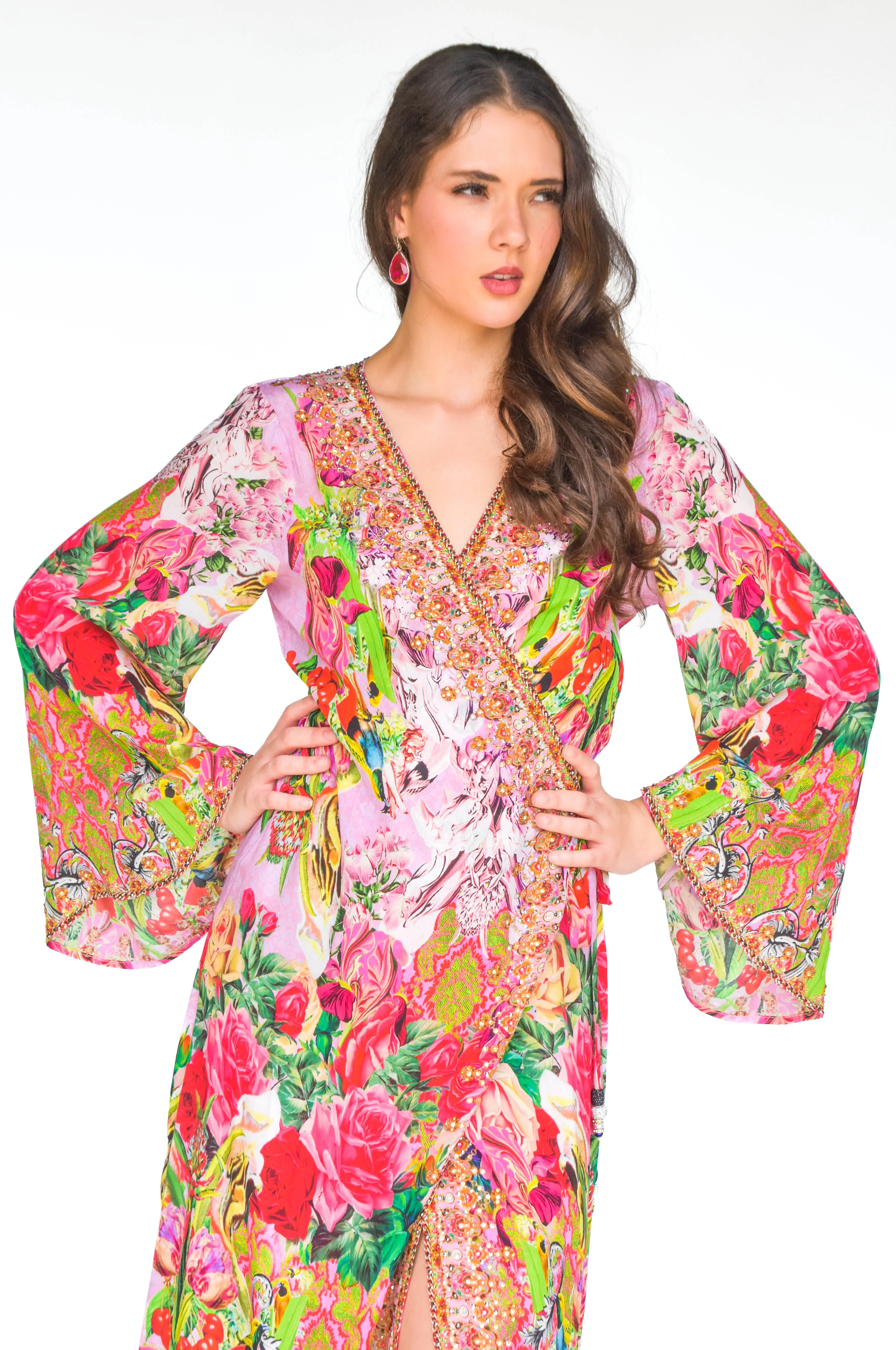 Every Blossom Wrap Dress