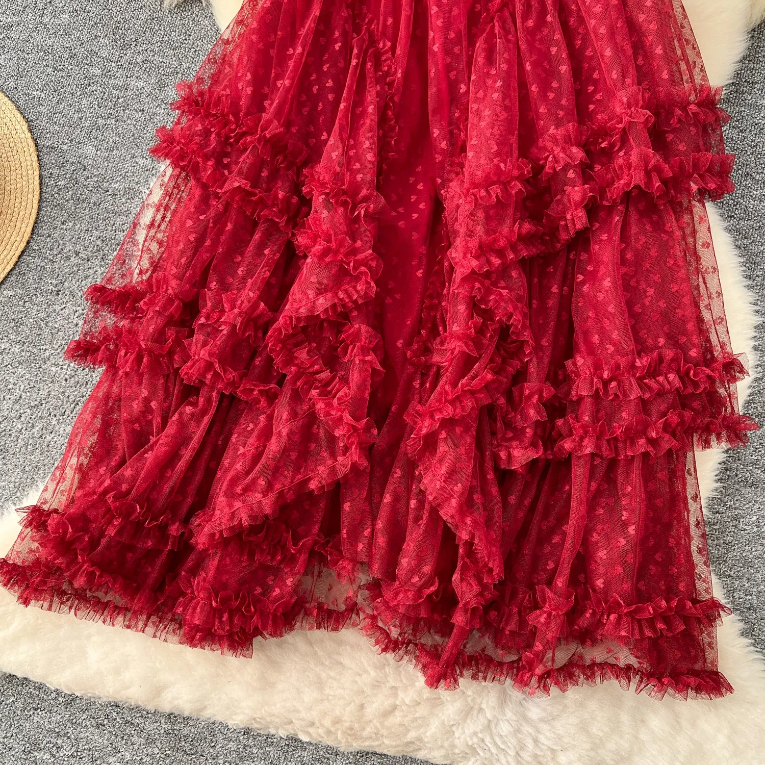 Fairy Layered Mesh Puffy Skirt
