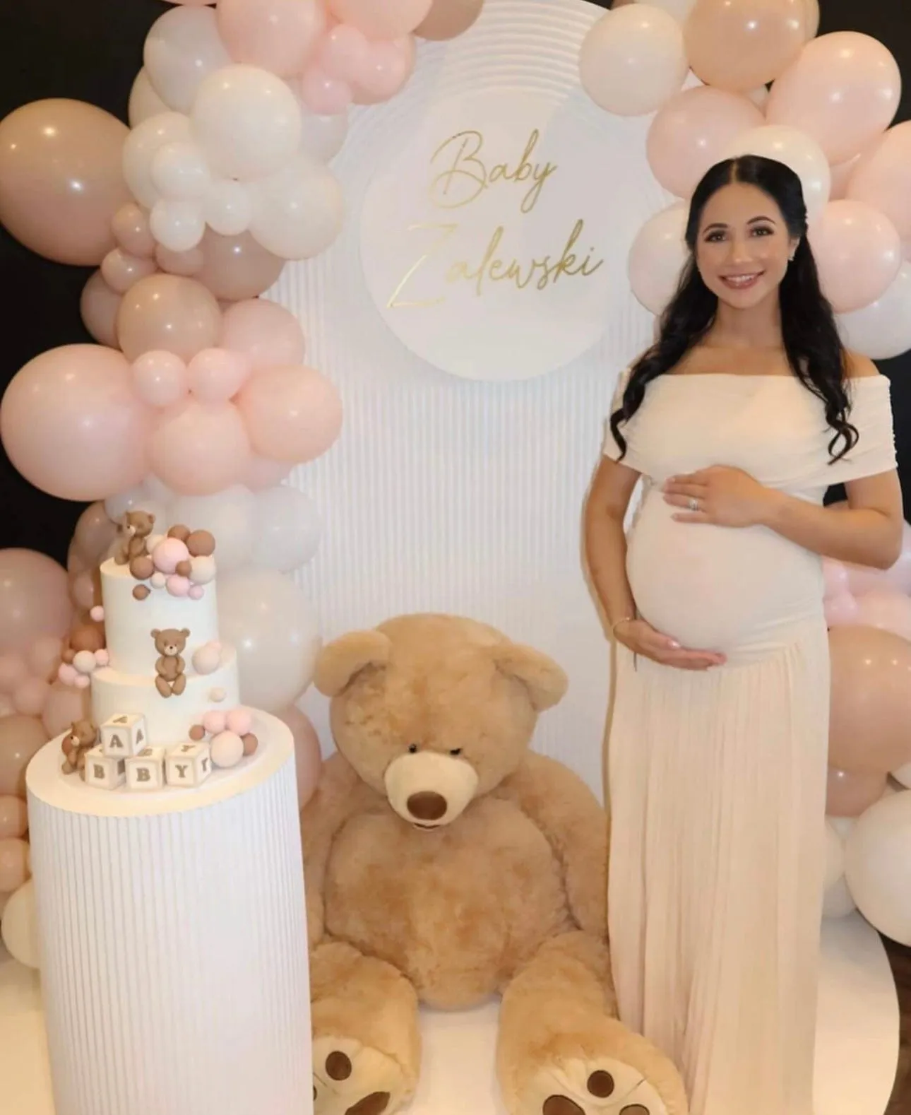 Field of Dreams Maxi Dress - Baby Shower Dress - Maternity Photoshoot Dress