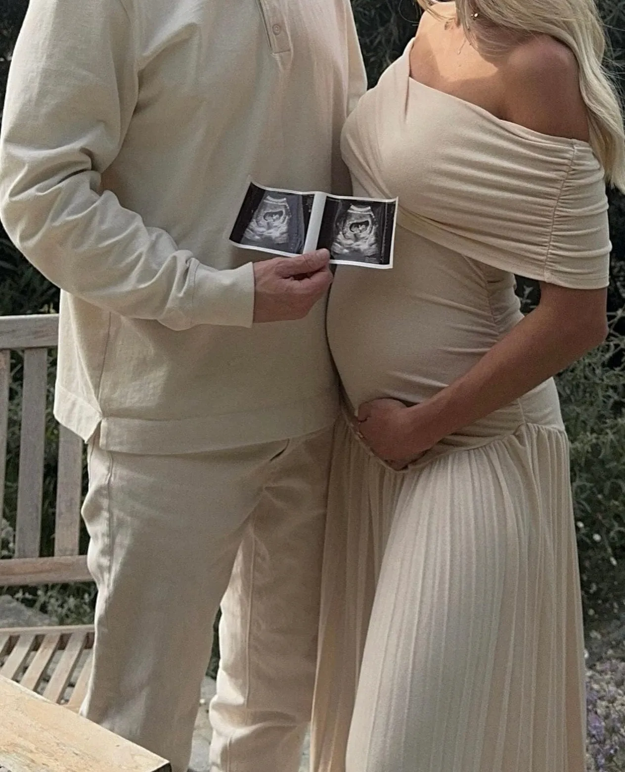Field of Dreams Maxi Dress - Baby Shower Dress - Maternity Photoshoot Dress