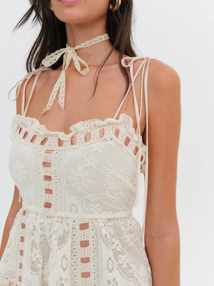 For Love and Lemons Charlotte Maxi Dress