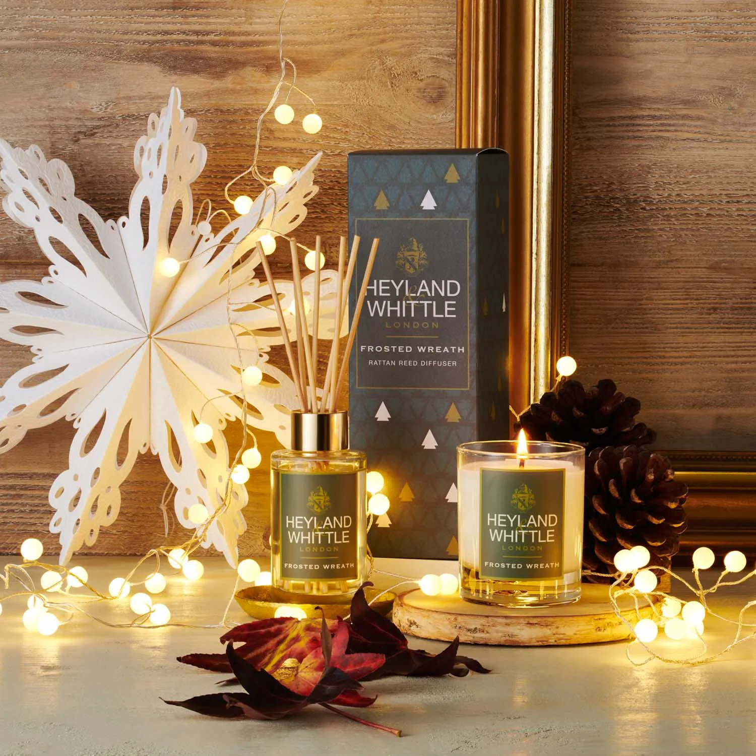Frosted Wreath Reed Diffuser 100ml