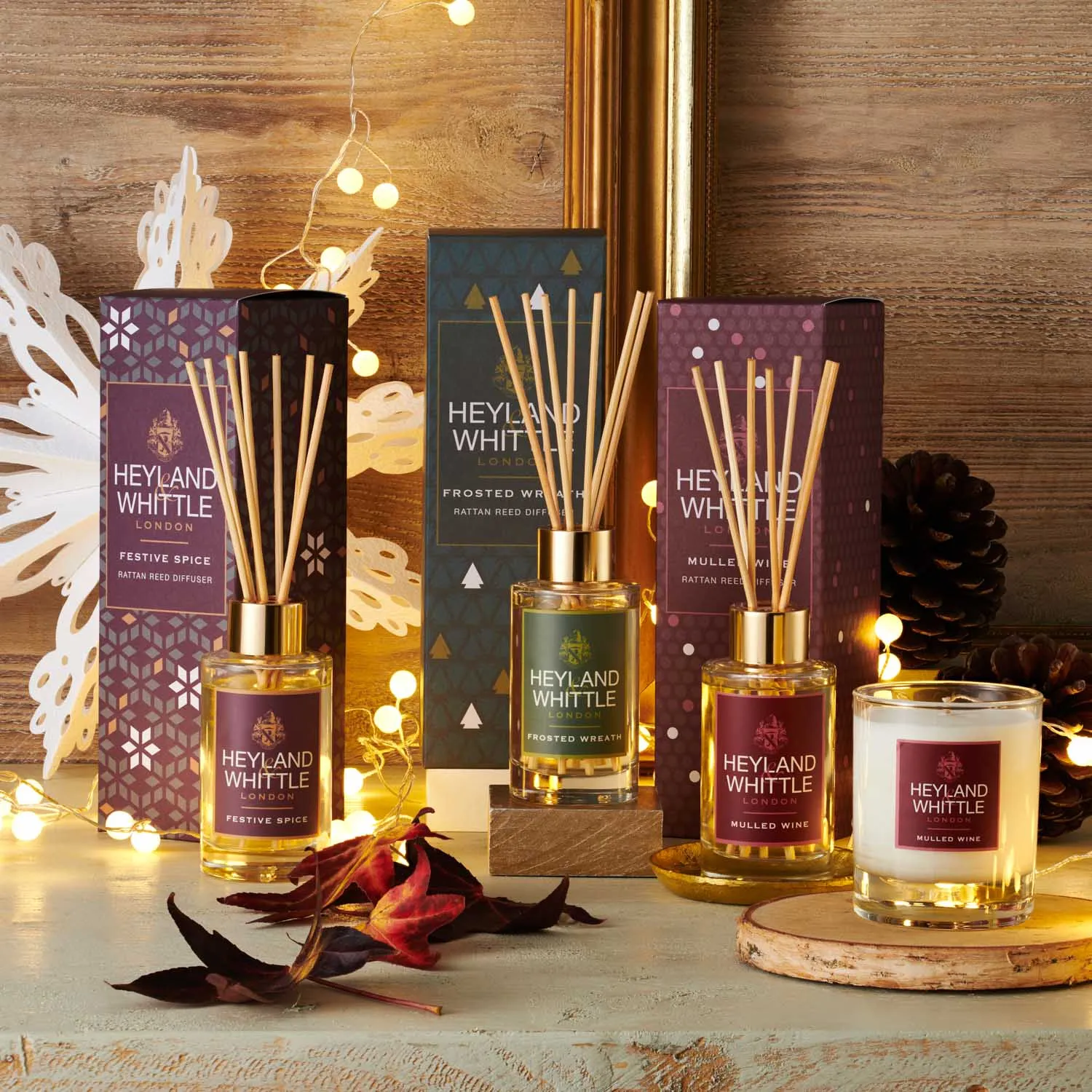 Frosted Wreath Reed Diffuser 100ml