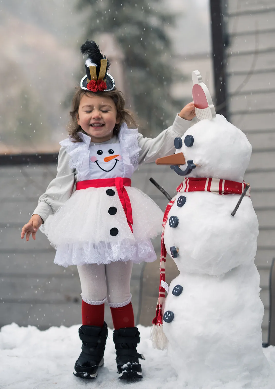 Frosty Pinafore Set