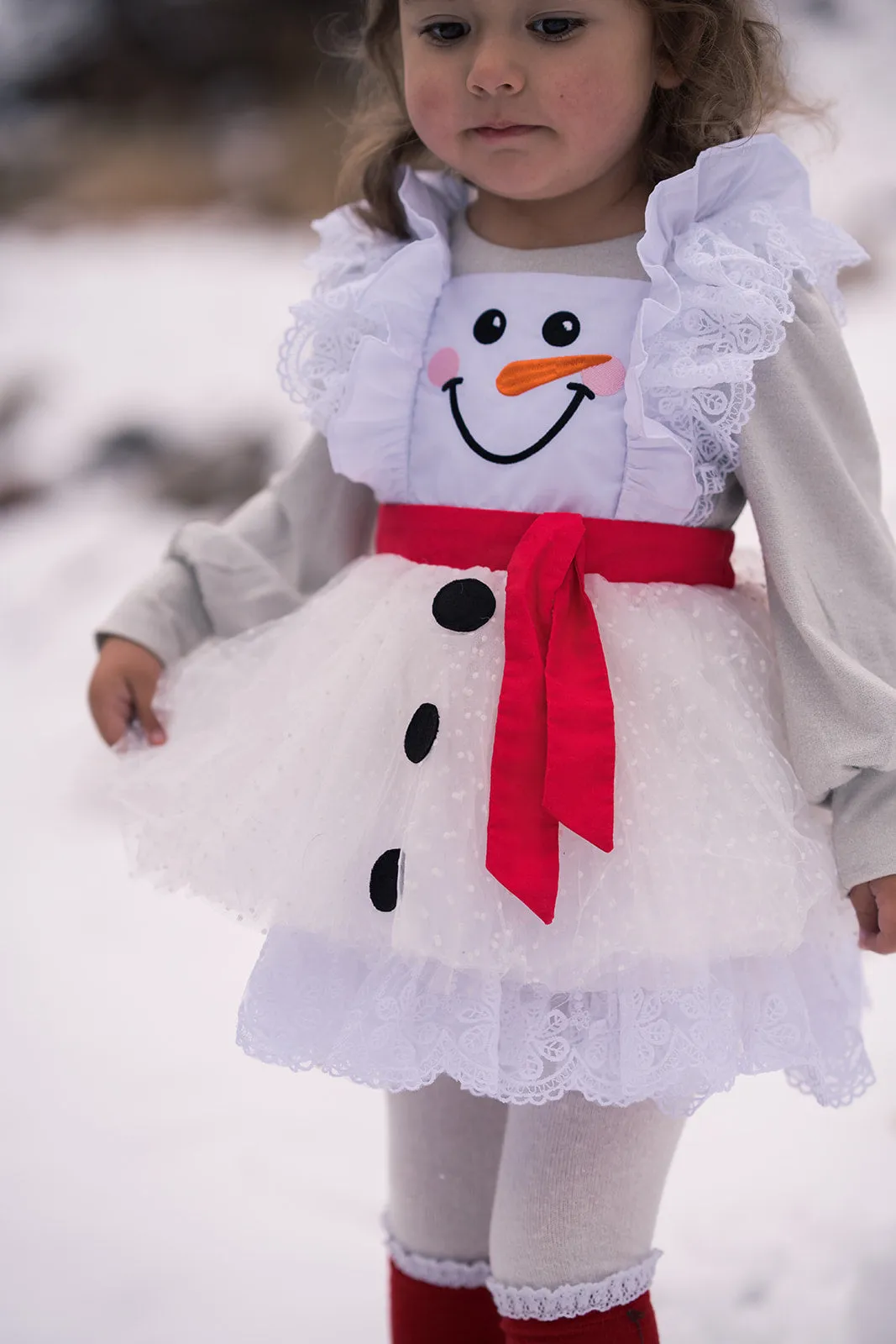 Frosty Pinafore Set