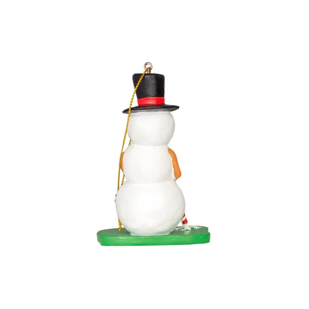 Frosty the Chemically Dependent Funny Christmas Tree Ornament