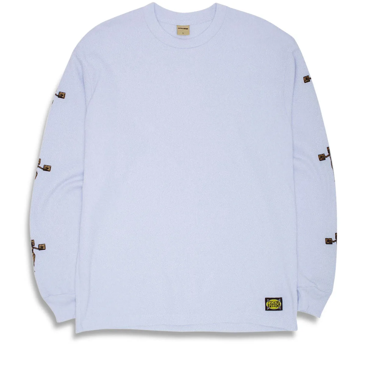 Fucking Awesome Lilith Long Sleeve Thermal Shirt - White